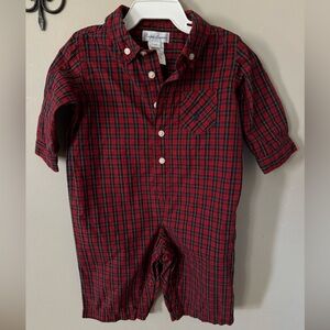 Ralph Lauren baby plaid outfit
